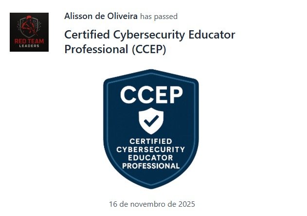 Certified Cybersecurity Educator Professional (CCEP)